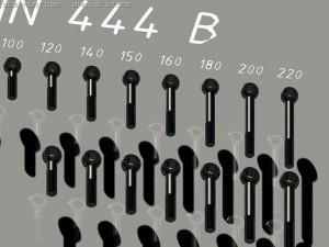 library swing bolts din 444 autocad 2010 Modèle 3D