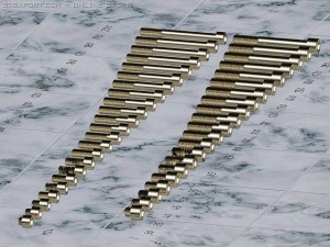 library screws bolts din 912 iso 4762 autocad 2010 Modèle 3D