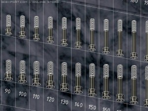 library screws bolts din 912 iso 4762 autocad 2010 3D Модель