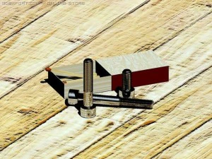 viti bulloni din 912 e scatola di fiammiferi Modello 3D