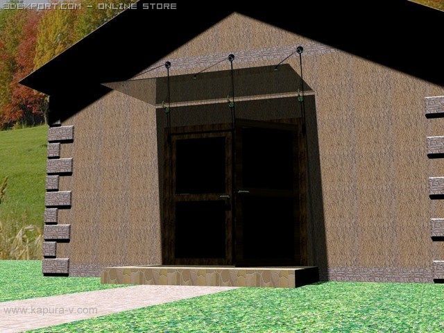 glass canopy standard ksz 01 autocad 2007 2010 Modelo 3D .c4d .max .obj .3ds .fbx .stl .blend 