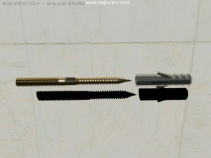 screw ttfs end dubel mc autocad 2007 2010 Modelo 3D