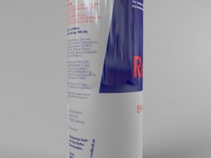 redbull can Modèle 3D