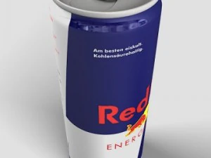 redbull can 3D Model