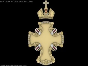 православный крест 3D Модель