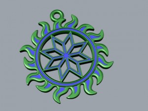 pendente alatyr Modèle 3D