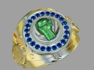 ring champion 3D Model