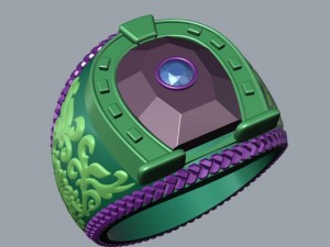 horseshoe ring 3D Model