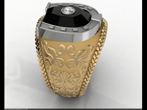 horseshoe ring 3D Model