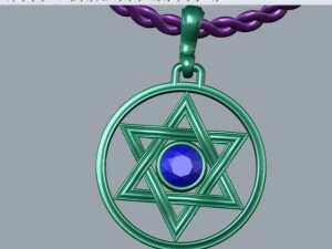 star of david 3D Model