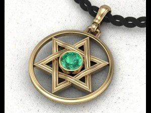 star of david 3D Model