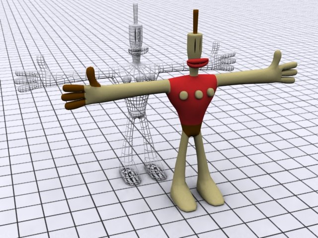 clayman neverhood 3D Model .c4d .max .obj .3ds .fbx .stl .blend 