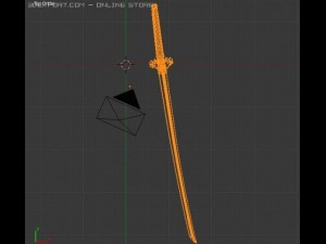 devil katana 3D Model