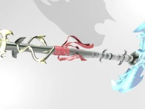 hacha helada Modelo 3D