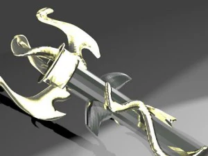 hacha helada Modelo 3D