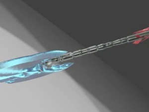 hacha helada Modelo 3D