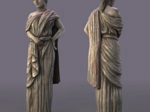 скульптура дівчини 3D Модель