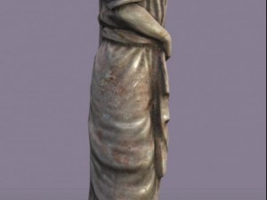 girl sculpture 3D 模型