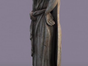 girl sculpture 3D 模型