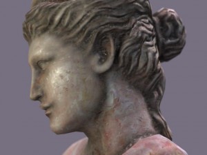 girl sculpture 3D 模型