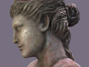 girl sculpture 3D Model