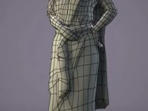 girl sculpture 3D Model