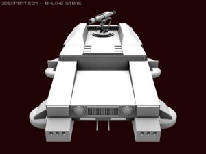 hover hummer Modello 3D