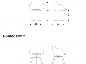 mdfitalia flow armchair Model 3D