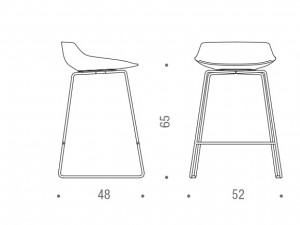 mdfitalia flow stool a slitta 3D Model
