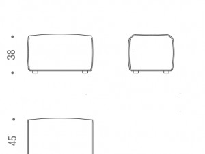 mdfitalia mia sofa 3D Model