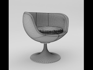 domingo salotti zerottantuno armchair 3D Модель