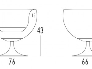 domingo salotti zerottantuno armchair 3D Модель