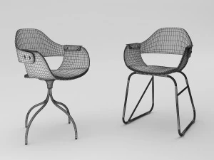 bdbarcelona showtime chair 3D Model