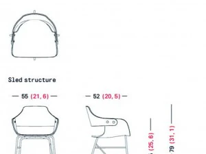 bdbarcelona showtime chair 3D Model