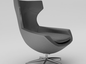 leolux caruzzo armchair Modèle 3D
