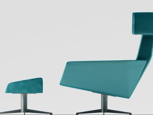 leolux elixir armchair 3D Model