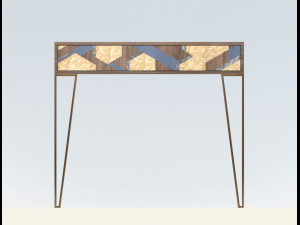 console hexagon Modelo 3D