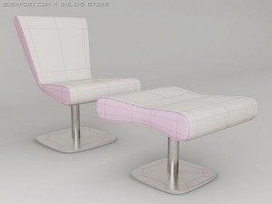 kandor swivel Modello 3D