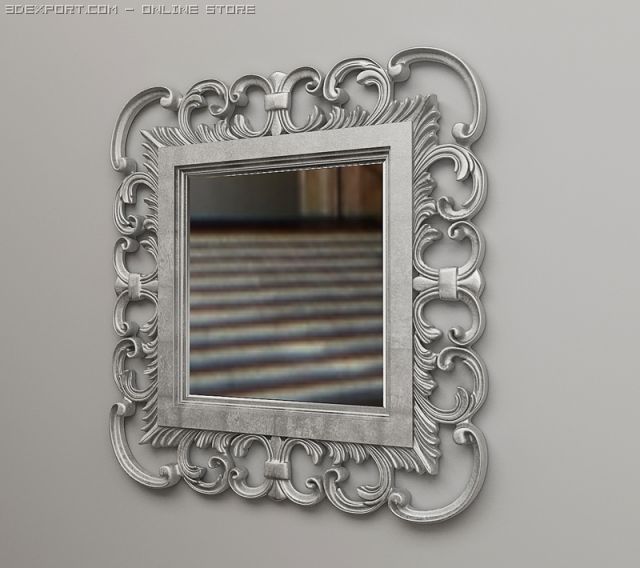 mirror  ofinterni 3D Model .c4d .max .obj .3ds .fbx .stl .blend 