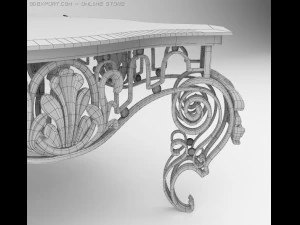 table phyllis morris 3D Model