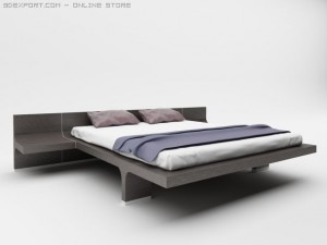 bernini bed 3D मॉडल