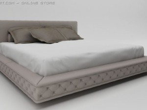 bed letto okeano 3D Model
