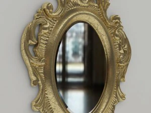 klassischer Spiegel 3D Modell