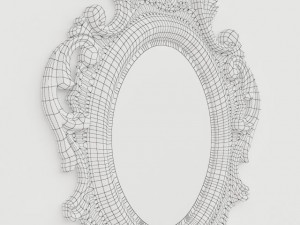 classic mirror Model 3D