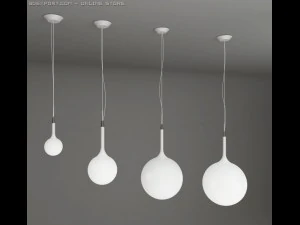 artemide castore sospensione 3D Model