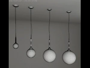 artemide castore sospensione 3D Model