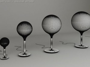 artemide castore sospensione Model 3D