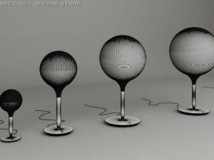 artemide castore sospensione 3D Model