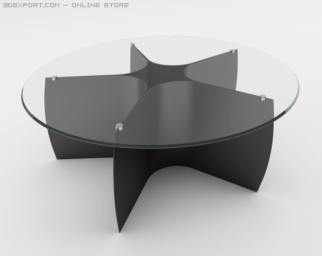 rolf  benz coffee table  8150 Modelo 3D .c4d .max .obj .3ds .fbx .stl .blend 