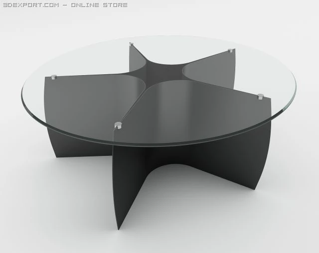 rolf  benz coffee table  8150 3D Model .c4d .max .obj .3ds .fbx .stl .blend 